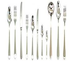 MEPRA Hohlgriff Norma Besteck Set, 87, Silber