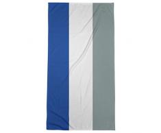 ArtVerse NFS Dallas Football Stripes Strandtuch, Mikrofaser, 36 x 72 cm, Weiß