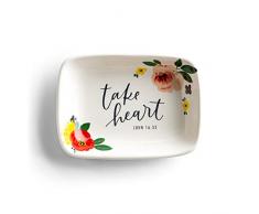 DaySpring Studio 71-Take Dekoschale, Herzform, Mehrfarbig