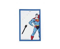 Excelsa Superman Magnettafel, Holz, Blau, 30 x 45 cm