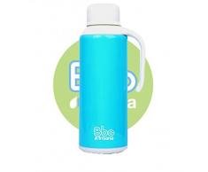 Irisana 72.BBO12.AZ Thermoskanne, Edelstahl, Blau, 1,5 l