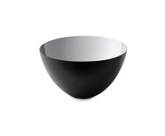 Norman Copenhagen Krenit Deko Schale, Stahl, Silber, H:14xØ:25cm