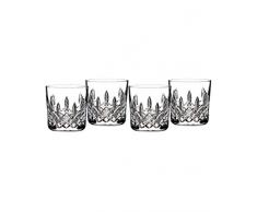Waterford Lismore 9 oz. Tumbler - Single Old Fashion, Set of 4 by Marquis By Waterford