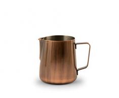 H&H 728860 Cocktail Milchkännchen aus Edelstahl 18/10, Farbe Kupfer, 350ml