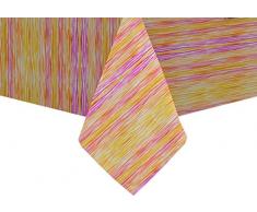 Casual Living by Newbridge Color Stream Innen Outdoor Polyester Tisch Linens Modern 60x102 Oblong (Rectangle) Warmweiß