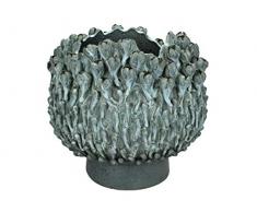 Blumentopf Keramik - blau