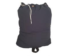 Heavy Duty 30 x 40 Leinwand Wäschesack mit 6 Tüllen Messing und Griff