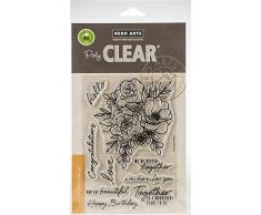 Hero Arts CM421 Clear STMP Together, Togetherness Blumenstrauß, Einheitsgröße