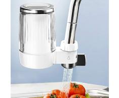 Lelekey Wasserfilter-Wasserhahn, fortschrittliche 5-stufige Wasserreiniger, Wasserhahn-Filtrationssystem mit ultraaktivierter Kohlefaser, reduziert Blei und Chlor, BPA-frei, passt in Küchenarmaturen