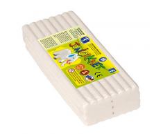Feuchtmann Spielwaren 62803051 - JUNiORKNET geschmeidige Knete 2+, ca. 500 g - weiß