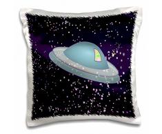 3dRose PC 205172 _ 1 den Geschenk, DASS Says I Love You Herz Und Digital Art Kissen Fall, 40,6 x 40,6 cm