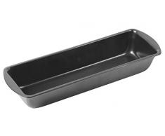 Ambition Brotbackform Lukrecja Blech Keksform Ofenblech Backofenblech Kuchenblech Königskuchenform Kastenform Kohlestahl Backoffen Ilga Non-Stick 35x13x6 cm, anthrazit, 35 x 13 x 6cm