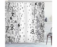 Grün Decor Vorhang für die Dusche, ambesonne, brasilianische Regen Tropic Exotic Forest Tree Big Huge Leaf Makro Textur Kunstdruck, Stoff Badezimmer Decor Set mit Haken, dunkel grün, Textil, Multi 11, 69W x 75L