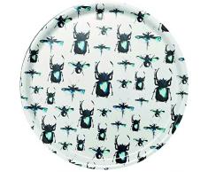 ROSANNA SPRING pl142mibp Tablett Multi Insect Melamin Lamellentür Laminat Durchmesser 42