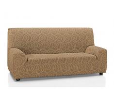 Martina Home Sofabezug 3 Plätze braun