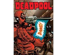 Ata Boy Marvel Comics Deadpool Magnet, 6,4 x 8,9 cm, für Kühlschrank und Schließfächer, Sortiment Nr. 4 2.5 x 3.5 Bang