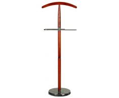 CORTESI Home Cambridge Anzug Herrendiener in Kirschbaum mit Marmorsockel