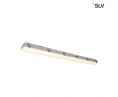 SLV IMPERVA 150 CW, LED Outdoor Wand- und Deckenaufbauleuchte, IP66, grey, 4000K Leuchte, Kunststoff, 55 W, grau