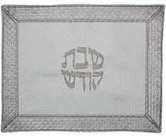 Majestic Giftware Kunstleder-Einband, gewebt, strukturierte Bordüre und elfenbeinfarbener Text, 55,9 cm B x 43,2 cm H