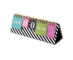 Siehe Jane Arbeit Ewiger Schreibtisch Kalender mit technisch Einfache Status Update