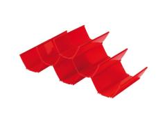 PEDRINI Gadget Weinkühler aus Polycarbonat, rot