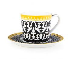 Images dOrient POR-303224 Safra, 4 Tassen und Untertassen