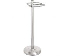 AmazonBasics - Badezimmer-Zubehör-Kollektion, klassisch rund - Toilettenpapier-Halter