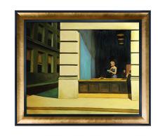 La Pastiche New York Office 1962 Ölgemälde, gerahmt, 73,7 x 65,5 cm, Mehrfarbig