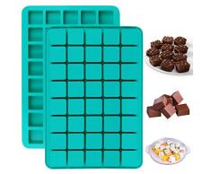 V-fox Silikonform Karamell 2 x 40 Cavities Square