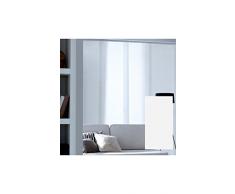 madecostore Flächenvorhang, lichtdurchlässig, Lamellen, unifarben, Schokoladenbraun, L45 x H260 cm