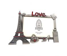 DELIWAY Metall Bilderrahmen, Daddy Foto Rahmen für Tisch Top Display, Best Geschenke aus Tochter und Sohn für Vatertag Geburtstag Weihnachten Love