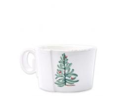 VIETRI Lastra Holiday Jumbo-Tasse