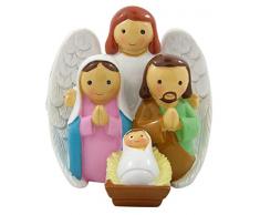 Needzo Little Drops of Water Weihnachtskrippe mit Schutzengel 3 1/4 Zoll