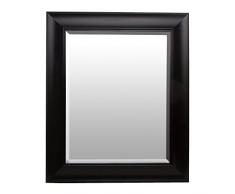 Patton Wall Decor 16x20 Traditional Black Beveled Wall Mirror Wandspiegel, Polystyrol, schwarz
