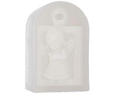 Martellato Silikon Schmuckkästchen Angel Rahmen Mod. 4 Schimmel, 55 x 85 x 15 mm, weiß