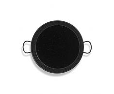 Metaltex 7398260000 Paella-Pfanne emailliert Schwarz