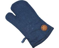 Hairy Bikers Ofenhandschuh, Blau, 18 x 32 cm