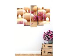 Bonamaison dekorativ 100% Mdf Malerei für Startseite,Gemälde für Wohnzimmer, Kunstdruck für Küche, Gerahmte Bilder für Schlafzimmer 60X110 Cm, 5 Stüc - Hergestellt in der Türkei