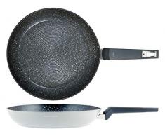 H&H Alessandro Borghese Gourmet Antihaft-Pfanne, 30 cm, Induktion, Aluminium 733727