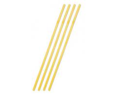 Folat 25 Strohhalme XXL Jumbo 44cm Neon Orange