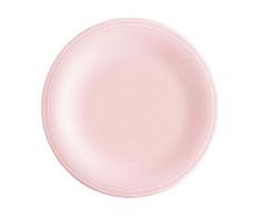 Ambition 93018 Dessertteller Sweet 21 cm Essteller Kuchenteller Frühstückteller Porzellan Spülmaschinenfest modern elegant stapelbar rosa