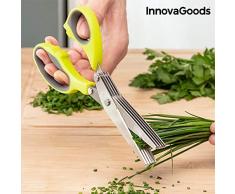 InnovaGoods IG813550 Küchenschere, 5-in-1, Gelb