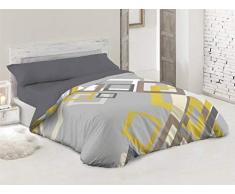 TEJIDOS REINA Stoff Königin Qualität und Design für Ihr Zuhause, grau, Bett 135 cm