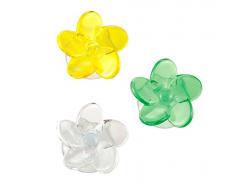 Outlook Design Italia VHB0B00100 Rose Clip 3er Set Haken Handtuchhaken Mit Saugnapf