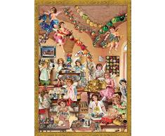 Boston International Adventskalender Victorian Angel Decoupage 10 x 14-Inch