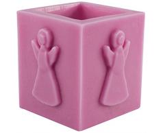 Magic Candle World Lanterns Winter Kollektion Laterne. Winter, Advent und Weihnachts Deko. Geprägter Engel. Windlichter aus Wachs. Wiederverwendbar.Teelichtlaterne.