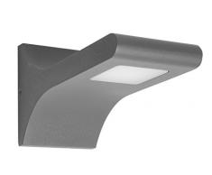 PANLUX PN42300001 Olbia N LED Außenwandleuchte, Aluminium, Metall, 5 W, grau