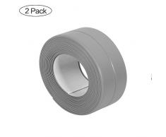 Do Fugen Klebeband Küche Selbstklebend Kontakt Papier, Eine Badewanne und Wand Badewanne Maschinen, 319,8 x 3,8 cm Grau