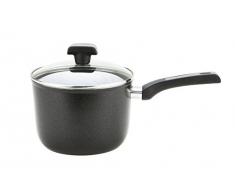 Prestige Duraforge 18cm Saucepan 2.87-Black Dura Forge Stieltopf, schwarz, 1,95 l, Aluminium, 2.87 L, 18 cm