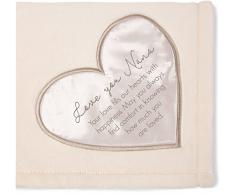 The Comfort Blanket Das Schmusetuch Love You Nana Plüsch Überwurf, beige